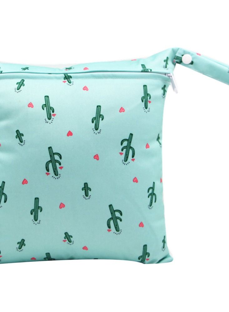 wenhuaren Cartoon Cute Print Stroller Hanging Bag Multi-functional Diaper Storage Bag Diaper Pad Hanging Bag  - Image 2