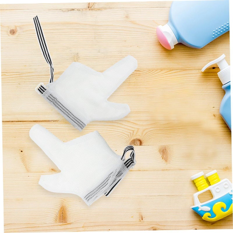 SUPVOX Hand Correction Gloves Teether 13x7.5cm Stop Thumb Sucking Kit Comfortable Skin Friendly - Image 5