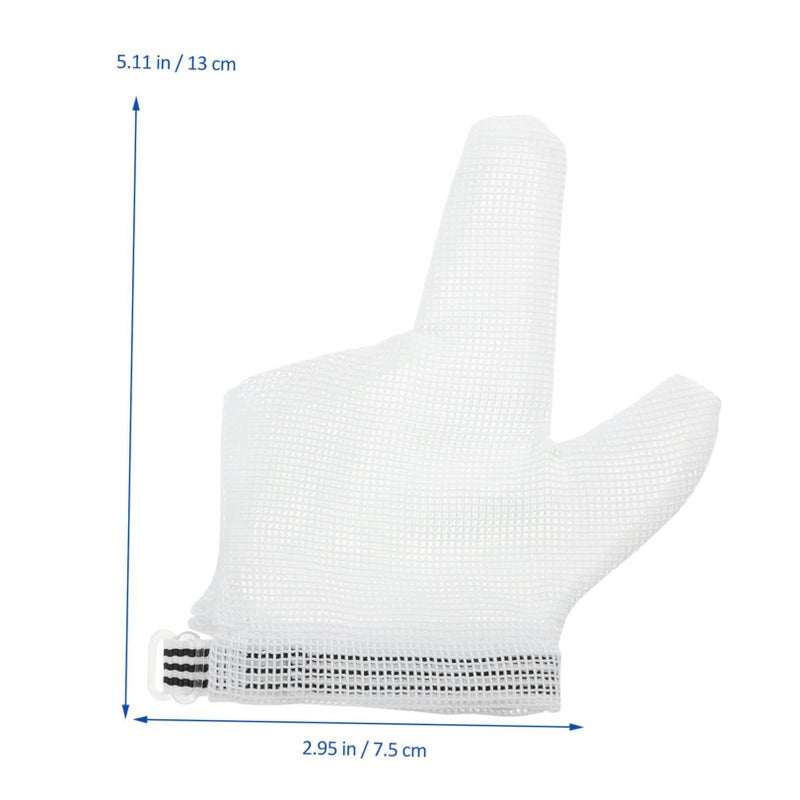 SUPVOX Hand Correction Gloves Teether 13x7.5cm Stop Thumb Sucking Kit Comfortable Skin Friendly - Image 3
