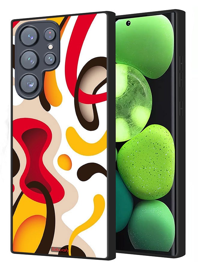 Tolwak Samsung Galaxy S22 Ultra 5G Protective Case Cover Pattern - Image 1