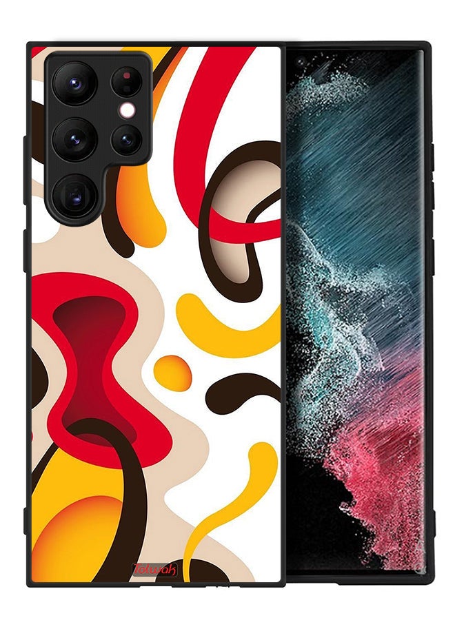 Tolwak Samsung Galaxy S22 Ultra 5G Protective Case Cover Pattern - Image 2