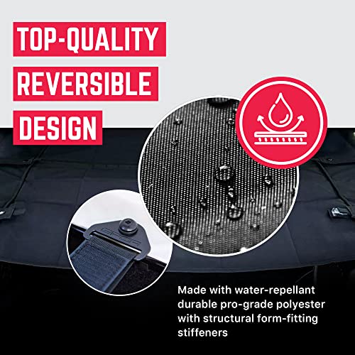 GPCA - Freedom Pack, with Reversible Cargo Cover PRO and Car Organizer, Tonneau Cover and Car Trunk Organizer, for Wrangler JK, JKU, 4DR Sport, Sahara, Rubicon and Freedom Unlimited 2007-2018 - Image 5