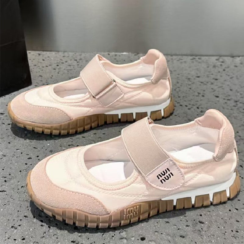 2025 Spring Canvas Shoes With Biscuits Comfortable All-Match Forrest Gump Shoes With Thick Sole And Velcro Casual Sneaker - Image 4