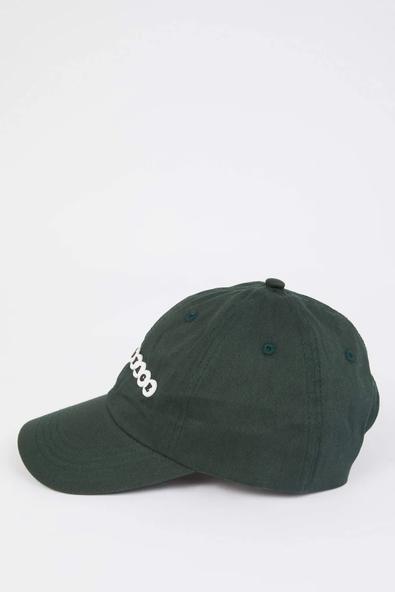 Defacto  Woman Label Printed Woven Baseball Basketball Cap for Women | Best Price UAE