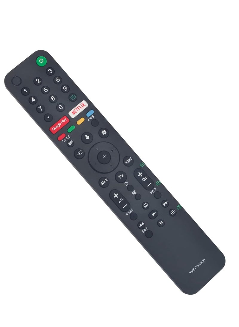 ELTRAZONE 🎮 RMF-TX500P Replacement Voice Remote for Sony 4K LED Smart TVs – Compatible with KD and A8H Series - Image 2