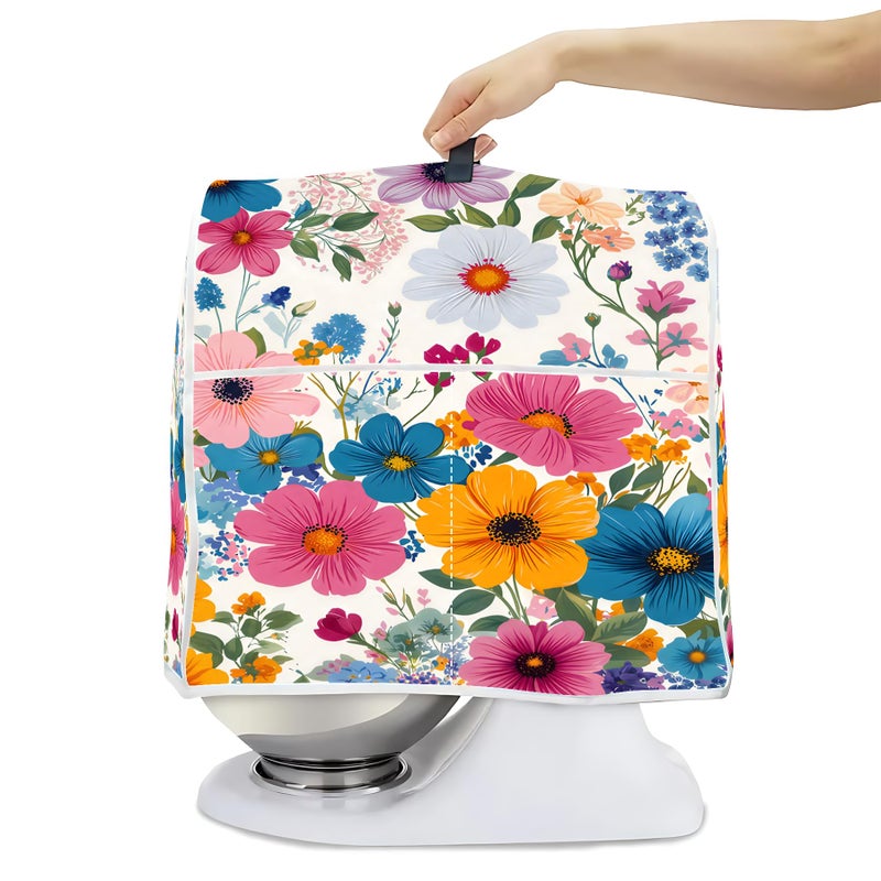 BVBOX Mixer Dust Cover for 68 Qt Stand Mixer Cloth Cover with 2 Storage Pockets for Stand Mixer Protective Covers Large for 68 Quart Mixer - Image 2