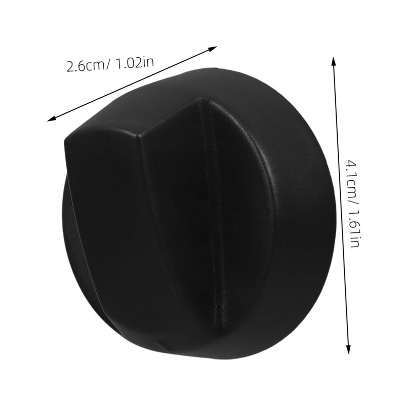 Black Control Knobs Replacement for Oven Stove Range Easy Installation Gas Electric Compatible - Image 3