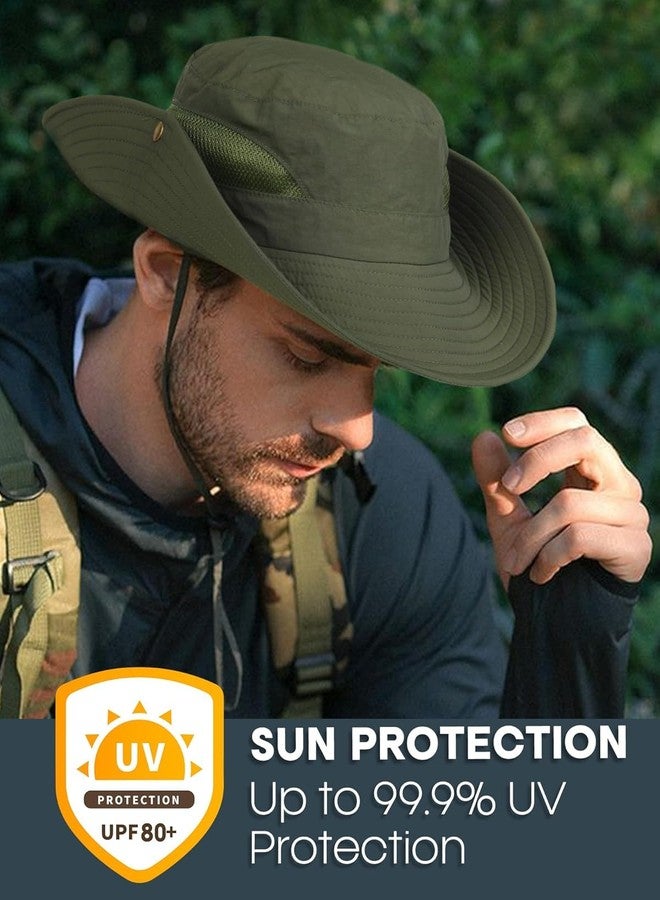 KeepCart Sun Protection Round Cap for Travel, Lightweight Breathable Stylish Summer Hat, Hiking, Gardning, Fishing, UV Protection Hat Cap for Men Women (in, Alpha, Free Size, Green) - Image 5