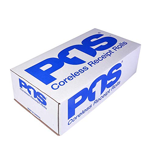 POS1 3 x 110 feet x 48 rolls CORELESS BPA Free Thermal Paper Rolls for Zebra iMZ320 thermal receipt printers. 47mm diameter - Image 3