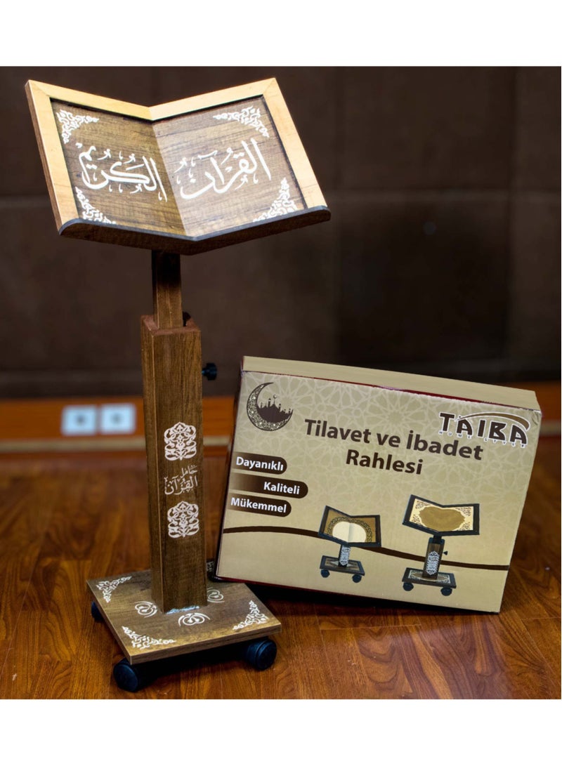 SUNDUS Holy Quran holder Stand - light in weight.  Large SIZE model MDF - Image 4