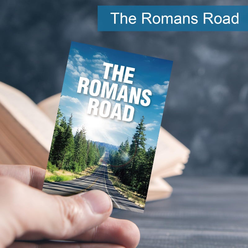 Noveread 200 Pcs Gospel Tract Card Salvation Cards Pocket Holy Postcard Prayer Postcards Christian Inspirational Bible Verses Bookmark for Christian Gift(the Romans Road) - Image 4