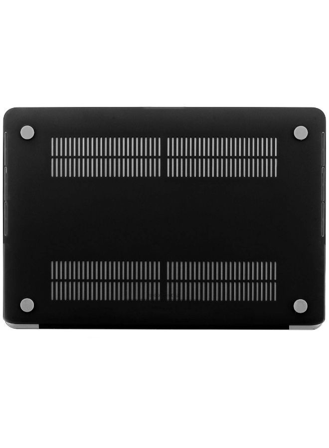 NIBEMINENT Matte Scrub Hard Shell Laptop Case Cover For Apple MacBook Pro Black  - Image 3