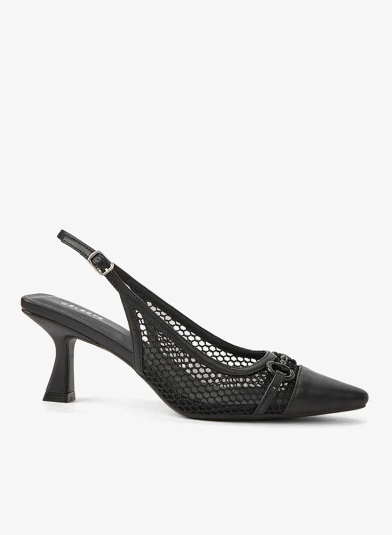 سيليست Women Kitten Heel Backstrap Shoes