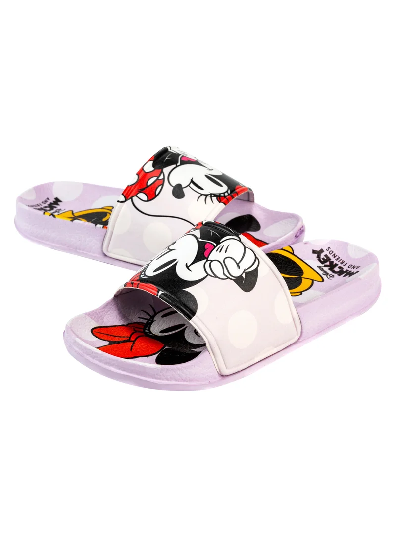 Disney Comic Kicks by Urban Haul Disney Frozen Printed Slides, Slippers, Sandals