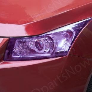 F & B LED LIGHTS فيلم فينيل ملصق ذاتي لعدسات المصابيح الأمامية والخلفية ومصابيح الضباب 12 × 48 بوصة (12 × 48، بنفسجي) - Image 2