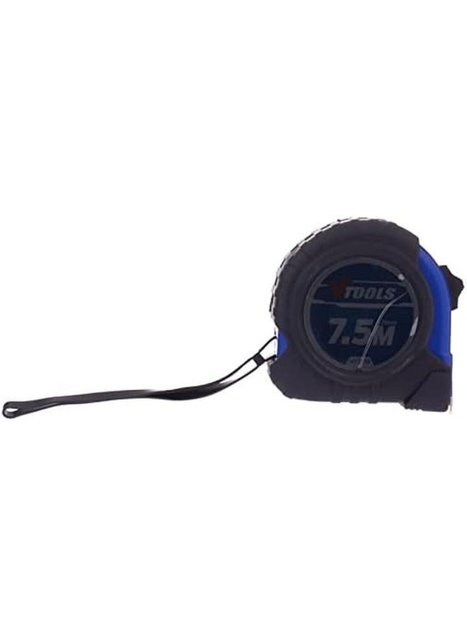VTOOLS 7.5M Measuring Tape 1Mm Blade Thickness Self Lock Tape Measure Easy To Read Magnetic Tip Hook And Shock Absorbent Case Vt2179 - Image 2