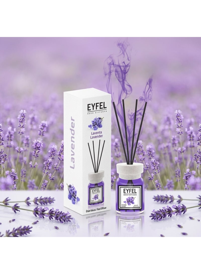 EYFEL LAVENDER REED DIFFUSER 120ML - Image 1