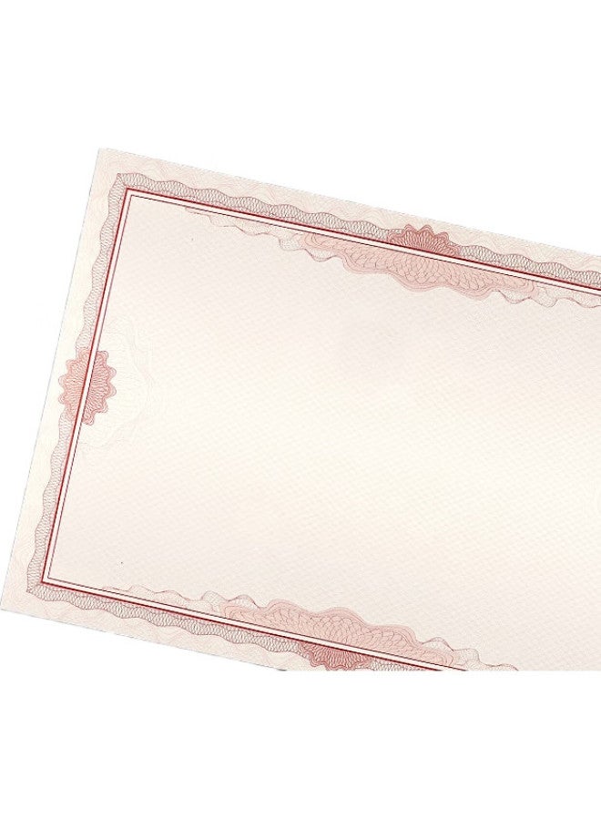 Befon [Lowest Price Online] Deyin A4 Blank Certificate Paper, Inner Pages For Honorary Certificates, Appointment Letters, Graduation Certificates, School Student Award Training Certificates Printing Paper 1263, 12 Sheets - Image 1