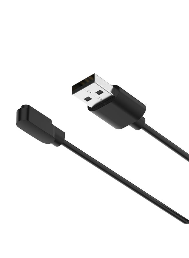 HuHa For Realme TechLife Watch Watch Magnetic Charging Cable Length: 1.2m(Black) - Image 2