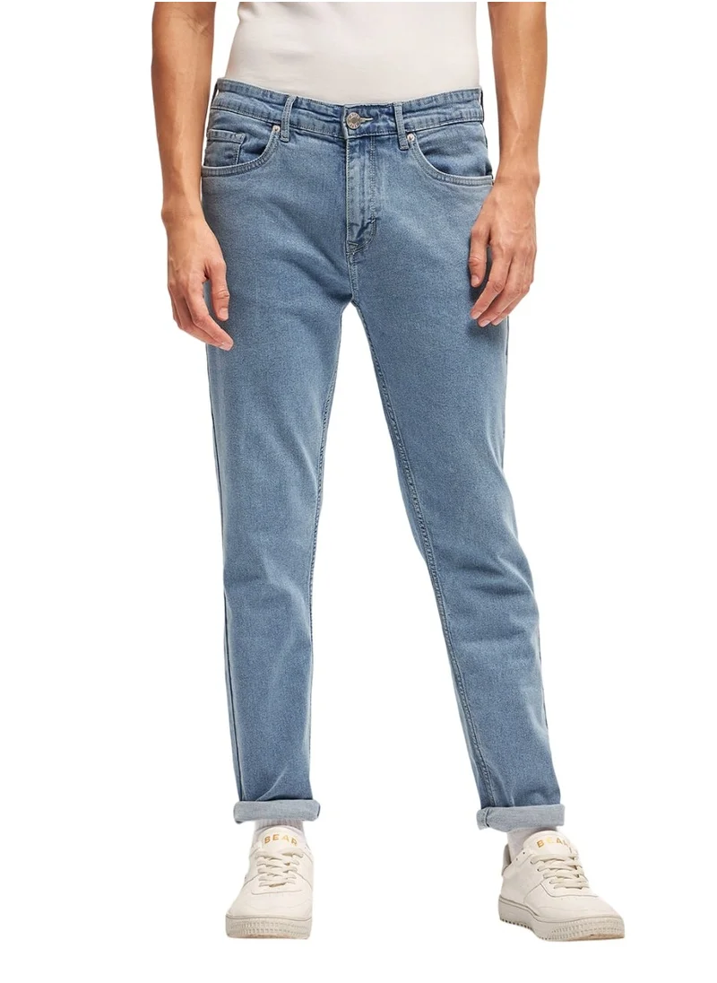 ذا بير هاوس Men’s Jeans Lightweighted & Comfortable, Perfect for Casual Wear, Ideal for Everyday & Summer Wear