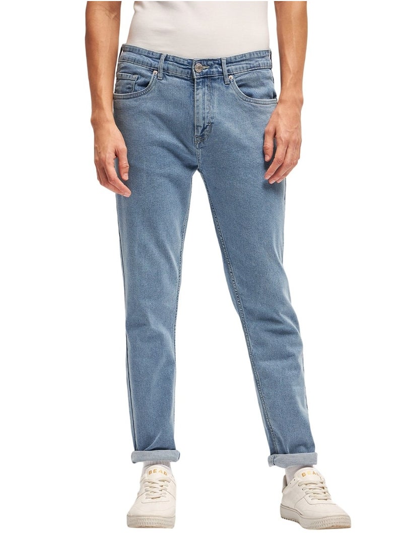 THE BEAR HOUSE Men’s Jeans Lightweighted & Comfortable, Perfect for Casual Wear, Ideal for Everyday & Summer Wear  - Image 1