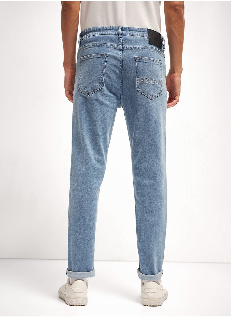 THE BEAR HOUSE Men’s Jeans Lightweighted & Comfortable, Perfect for Casual Wear, Ideal for Everyday & Summer Wear  - Image 2