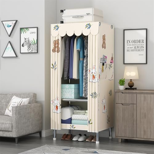 StarAndDaisy Collapsible Wardrobe for Clothes/Storage Organizer Wardrobe for Multipurpose, Cloth, Shoes, Books Organizer - Image 1