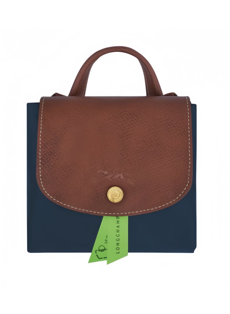 Longchamp Le Pliage Classic Medium Backpack Navy Blue - Image 3