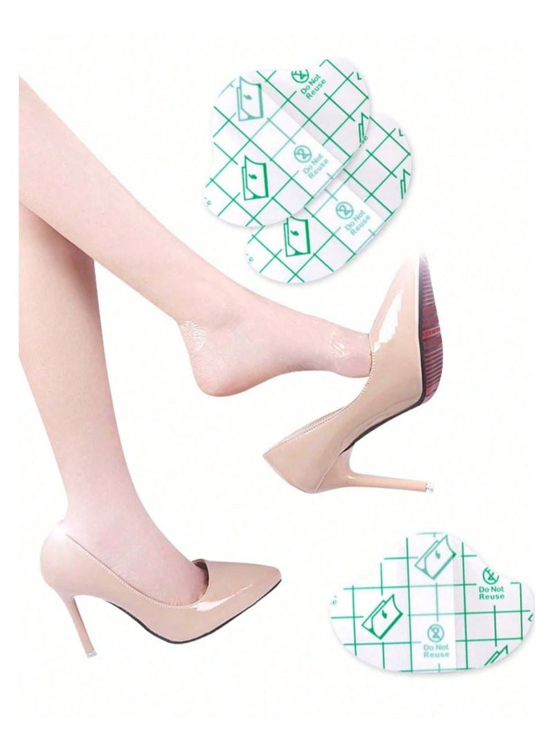 60PCS Gel Heel Protector, Bubble Heel Pads Stickers, Shoe Stickers, Pain Relief, Increase Foot Comfort and Stability, Protector (Clear) - Image 5