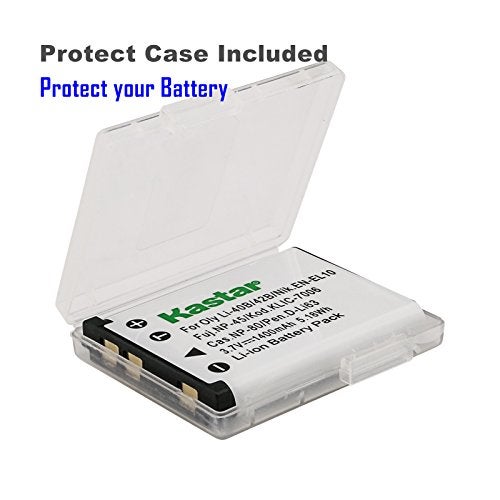 Kastar Battery (1-Pack) for Olympus LI-40B LI-42B LI-40C & Olympus Stylus 1040, 1050W, 1060, 1070, 1200, 7000, 7010, 7020, 7030, 7040, Tough 3000, TG-310, TG-320, VR310, VR320, VR330 Digital Camera - Image 2
