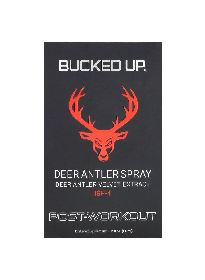 Bucked Up Bucked Up, Deer Antler Spray, Post Workout, 2 oz (60 ml) - Image 1