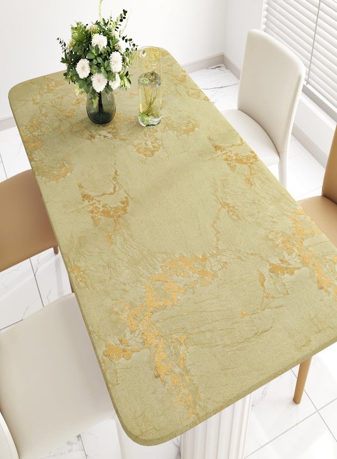 Wallercity Luxury Beige/Gold Marble Contact Paper for Cabinets Countertops Golden Peel and Stick Countertops Vinyl Wrap Waterproof Self Adhesive Marble Wallpaper for Kitchen Table Shelf 15.8''x78.7'' - Image 3