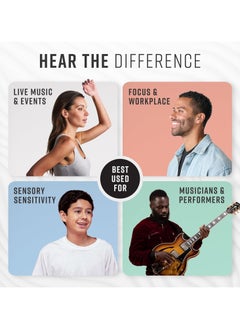 Vibes Vibes High Fidelity Ear Plugs - Invisible Earplugs for Music Concerts, Musicians, Motorcycles, Airplanes, Raves, and Work - Noise Reduction and Hearing Protection - Fits All Ears - Blue  - Image 2