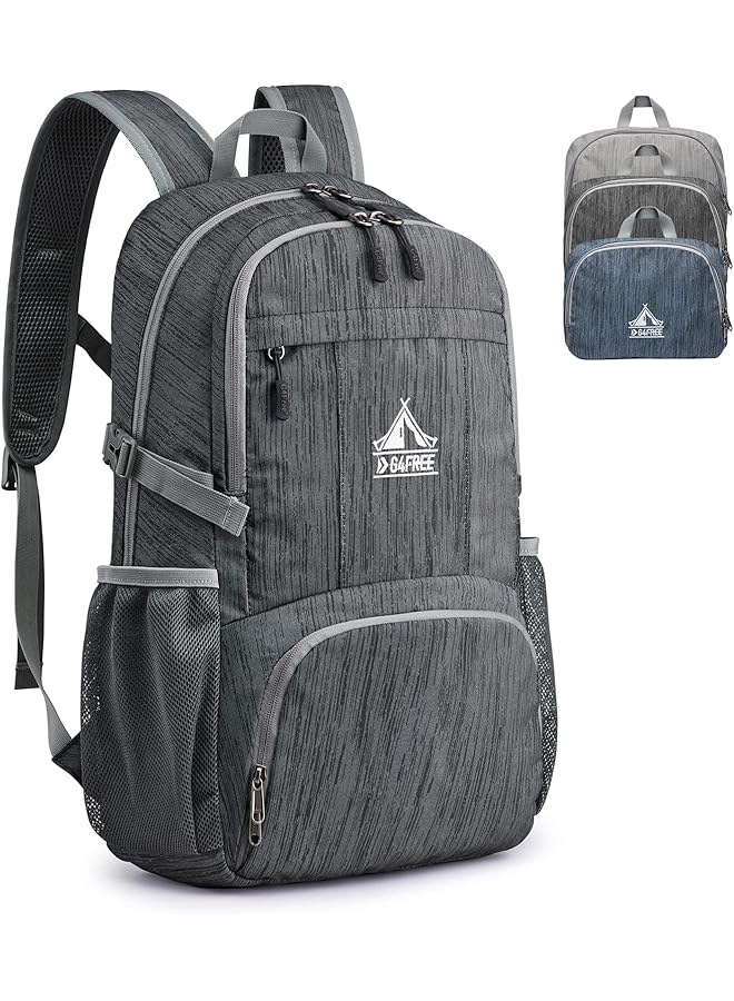 G4Free 30L Hiking Backpack Lightweight Packable Shoulder Daypack Bag Outdoor Travel Foldable for Men Women - Image 1