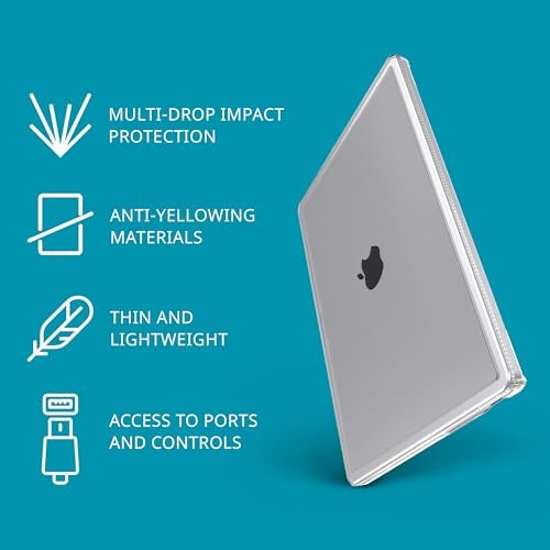 Tech21 Evo Hardshell for MacBook Pro 14" (2021-2023) - Clear - Image 3