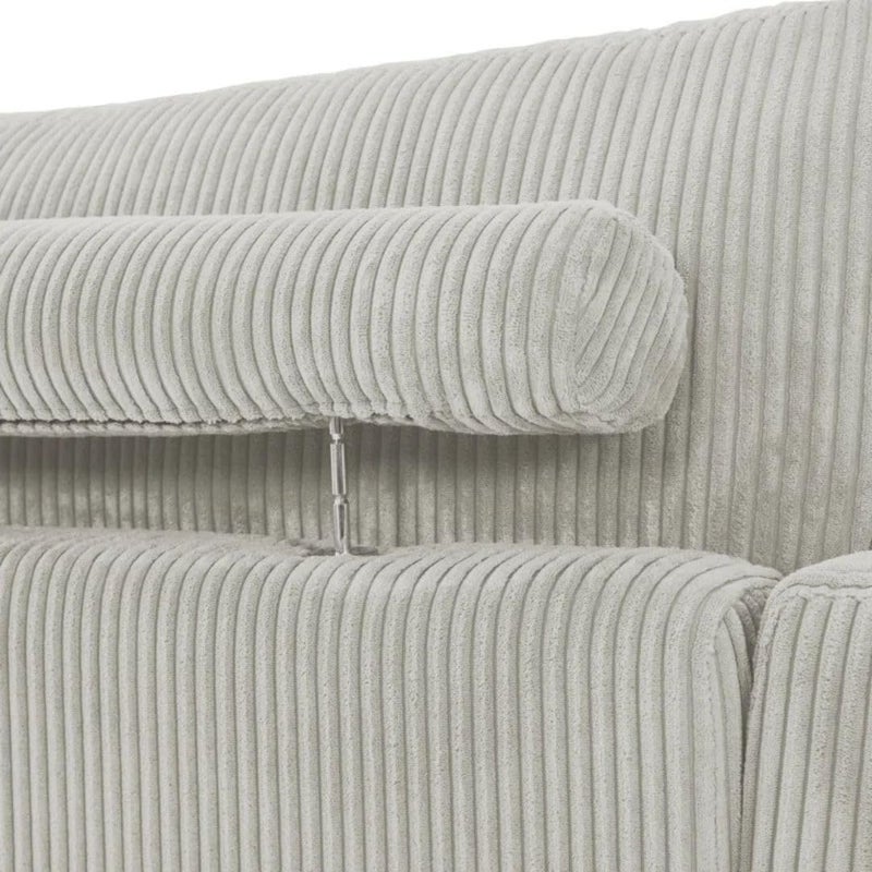 Comfynest 3-Piece Corduroy Sectional Sofa - Image 4