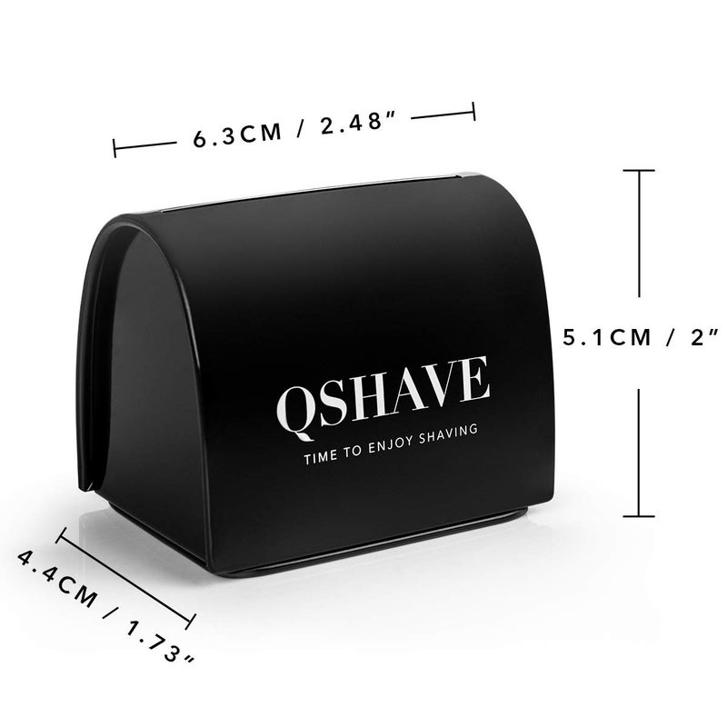 QSHAVE Blade Disposal Case Safe Storage Bank for Used Safety Razor Blades - Image 2