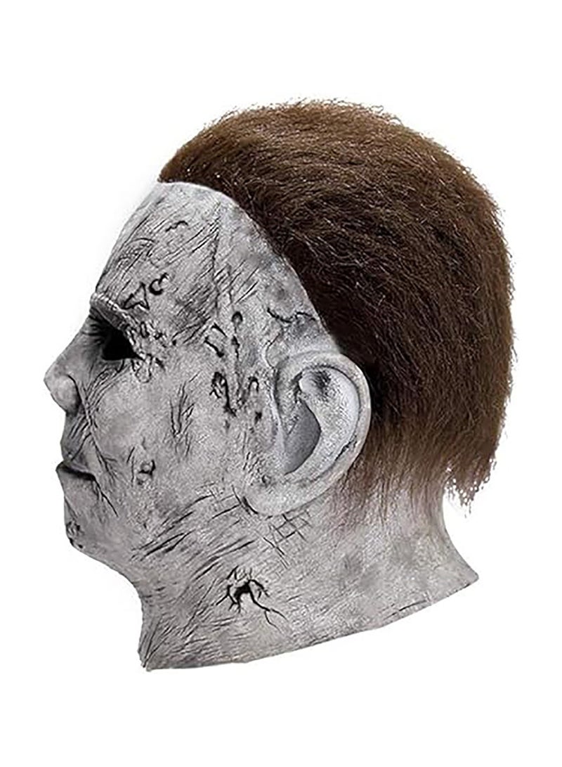 Latex Horror Mask Cosplay Headgear Masquerade Costume Accessories Halloween - Image 2