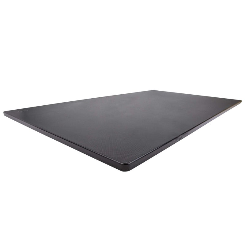 Thirteen Chefs Cutting Boards for Kitchen  30 x 18 x 5 Black Color Coded Plastic Cutting Board with Non Slip Surface  Dishwasher Safe Chopping Board