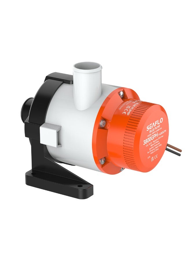 SEAFLO 3800GPH Bilge Pump 12V 24V Submersible Marine Boat Aerator General Purpose Pump - Image 4