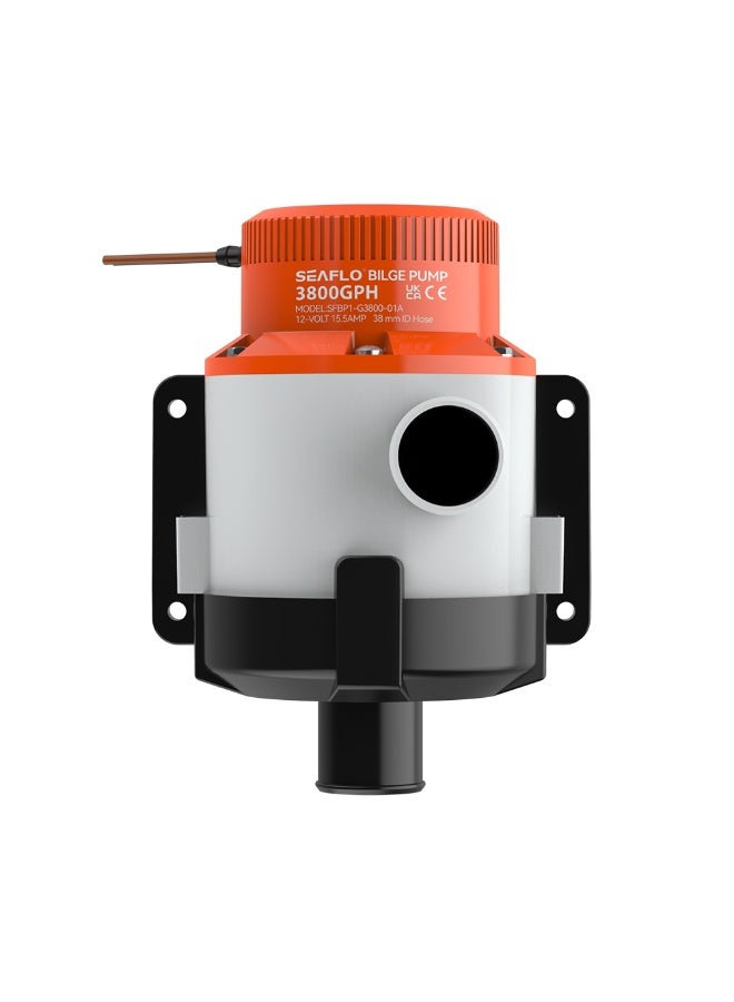 SEAFLO 3800GPH Bilge Pump 12V 24V Submersible Marine Boat Aerator General Purpose Pump - Image 1