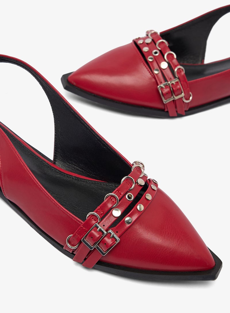 جينجر حذاء كلاسيكي بحزام خلفي - Image 4