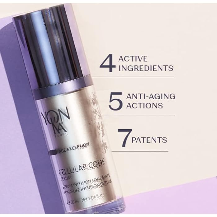 Yonka Cellular Code Serum | Anti-Aging Face Serum | Firm Skin and Soften Appearance of Wrinkles with Cell-Energy Natural Youth Complex | Paraben-Free | 1.01 fl oz - Image 4
