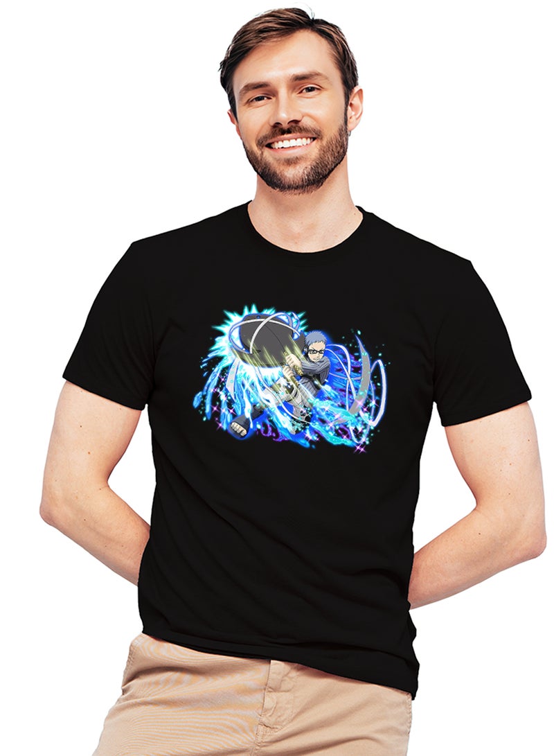 Fashion World Cotton T-shirt Printed with High-quality Anime Naruto - Image 1