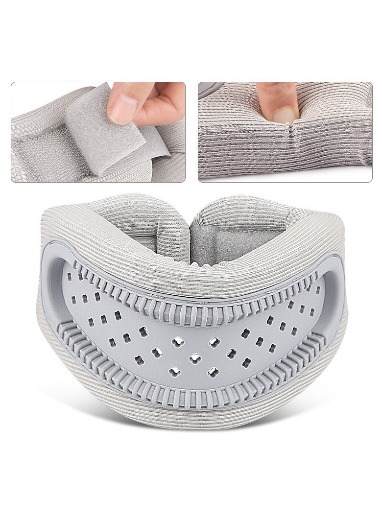 general Household neck guard anti-bowing neck tilt silicone neck brace traction fixed cervical spine neck brace support protector - Image 2