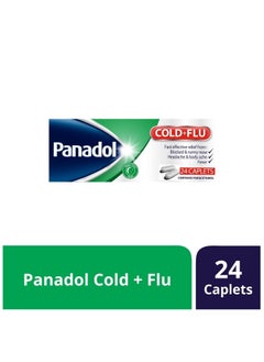 Panadol Cold & Flu, Relieves Cold Symptoms - 24 Tablets  - Image 2