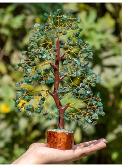Crocon Green Aventurine Tree of Life - Chakra Healing Stone - Feng Shui Money Tree - Home Decor - Spiritual Gift  - Image 3