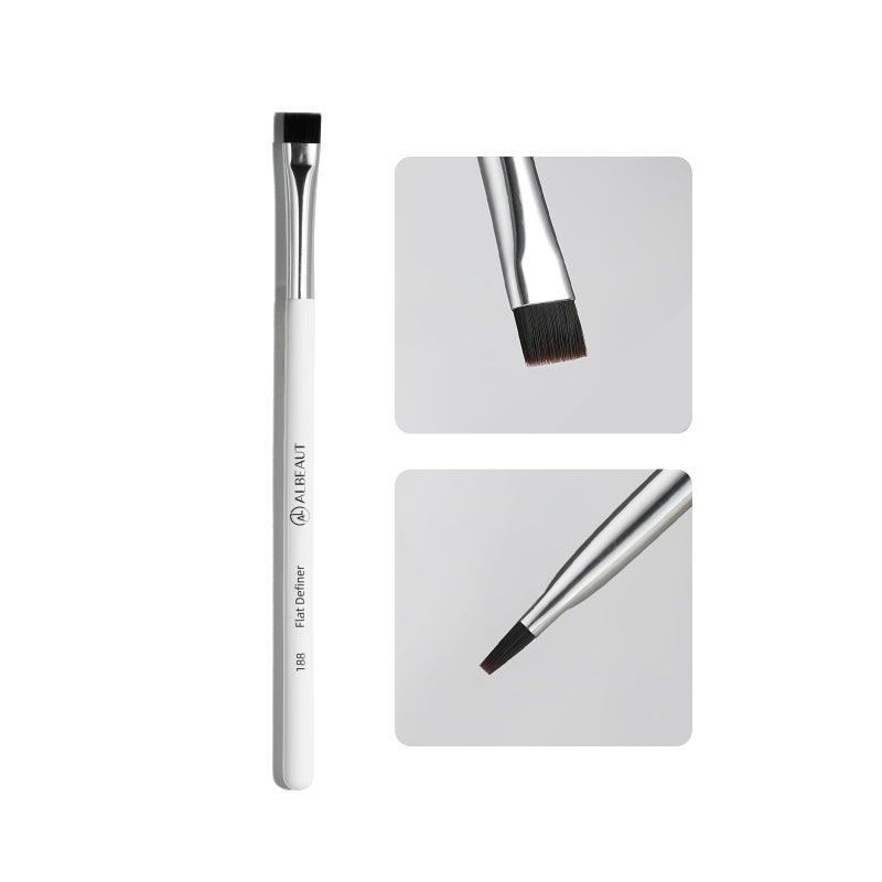 Albeaut Flat Eyebrow Concealer Brush Eyeliner Definer Makeup Brush Winged Liner for gel powder products 188 flat definer