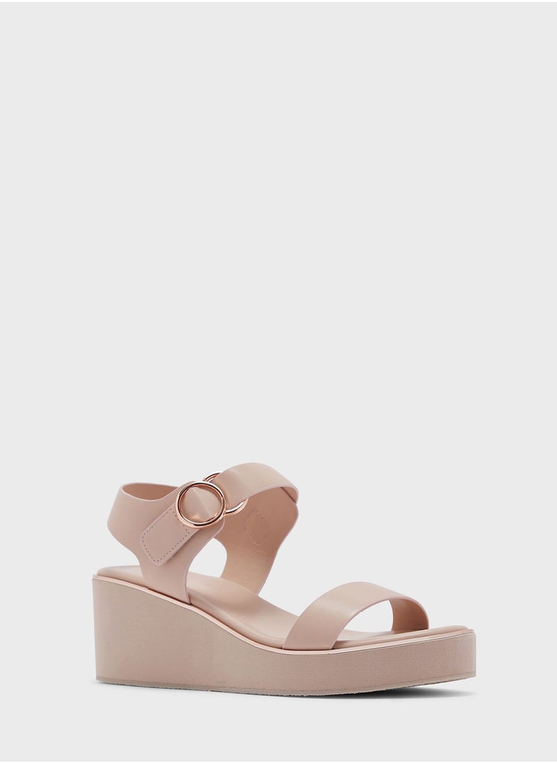 Vincci - Multi Strap Wedge Sandals - Image 1