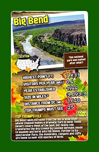 Top Trumps National Park Top Trumps Card Game Bundle - Image 4